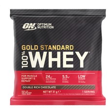 Optimum Nutrition Whey  gold Standard Çikolata Aromalı Şase 31 g 1 Servis  24'lü Paket