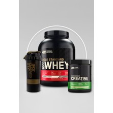 Whey Gs Kurabiye ve Krema Aromalı 2.27KG 71 Servis-On Creatine Aromasız 317G 93 Servis 2'li Set