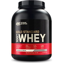 Whey Gs Kurabiye ve Krema Aromalı 2.27KG 71 Servis-On Creatine Aromasız 317G 93 Servis 2'li Set