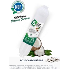 Water Maybach Post Karbon Su Arıtma Filtresi - Coconut Bazlı Mineral ve Alkalin Takviyeli, 1100 Iodine