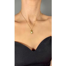 Nora Jewel Ayıcık Figürlü Gold Kolye