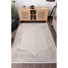 Kreasyon Halı Vavien 1375 Bej Yumuşak Dokulu Salon Mutfak Koridor Oturma Odası Yolluk Halı Makine Halısı