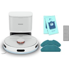 Philips Homerun 2000 Serisi XU2100/20 Beyaz Çöp Istasyonlu Akıllı Robot Süpürge