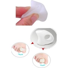Peddy Ayak Yüzük Parmak Serçe Parmak Arası Silikon Koruyucu Makaralı