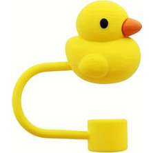 İly Store Stanley Pipet Tıpası, Pipet Kılıfı Aksesuarı, Toza ve Kire Karşı Koruma, Ördek Model