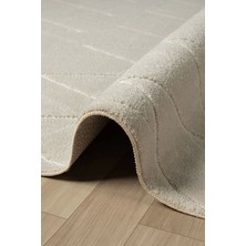 Bej Yıkanabilir Halı Kilim Salon Mutfak Koridor Yolluk Oturma Odası Dokuma Makine Halısı Bej