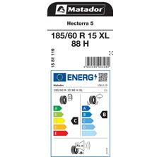 Matador 185/60 R15 88H Xl Hectorra5 Oto Yaz Lastiği (Üretim Yılı:2024)