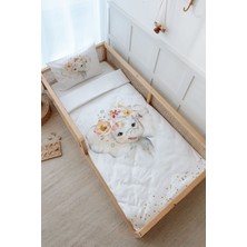 Tuğba Kuğu Montessori Nevresim Takımı (100 x 200) - For Baby Serisi - Suluboya Fil