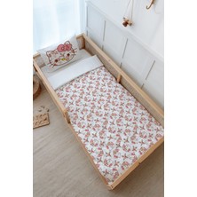 Tuğba Kuğu Montessori Nevresim Takımı (100 x 200) - Cartoon Serisi - Hello Kitty Pattern