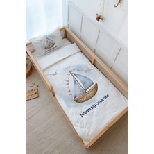 Tuğba Kuğu Montessori Nevresim Takımı (100 x 200) - For Baby Serisi - Little Sailor