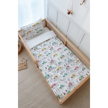 Tuğba Kuğu Montessori Nevresim Takımı (100 x 200) - Iconic Serisi - Arabalar