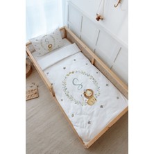 Tuğba Kuğu Montessori Nevresim Takımı (100 x 200) - Little Lion Series - S Harfi