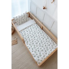 Tuğba Kuğu Montessori Nevresim Takımı (100 x 200) - Iconic Serisi - Okaliptus