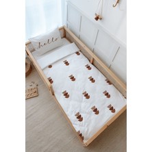 Tuğba Kuğu Montessori Nevresim Takımı (100 x 200) - Iconic Serisi - Vintage Moon