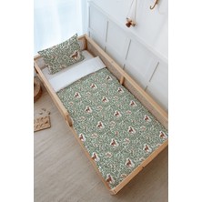 Tuğba Kuğu Montessori Nevresim Takımı (100 x 200) - Iconic Serisi - Forest Animals