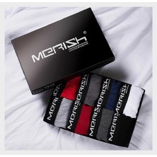 Merish Erkek 8'lı Premium Likralı Boxer ( Kutulu Ürün )