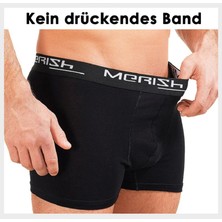 Merish Erkek 8'lı Premium Likralı Boxer ( Kutulu Ürün )