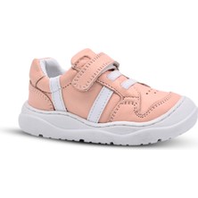 Kids A More Toms Deri Kız Bebek Günlük Ayakkabı Pembe