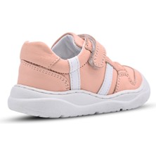 Kids A More Toms Deri Kız Bebek Günlük Ayakkabı Pembe
