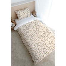 Tuğba Kuğu Tek Kişilik Nevresim Takımı (160X220) - Iconic Serisi - Tiny Flowers