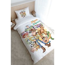 Tuğba Kuğu Tek Kişilik Nevresim Takımı (160X220) - Cartoon Serisi - Toy Story