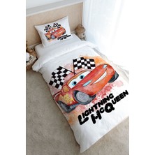 Tuğba Kuğu Tek Kişilik Nevresim Takımı (160X220) - Cartoon Serisi - Şimşek Mcquenn