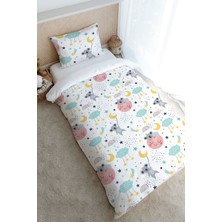 Tuğba Kuğu Tek Kişilik Nevresim Takımı (160X220) - Iconic Serisi - Uykucu Koala