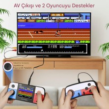 Atari Oyun Konsolu Kollu Mini Ateri Nostalji 666 Oyunlu Video Oyun Oyuncu Desteği 2 Oyuncu