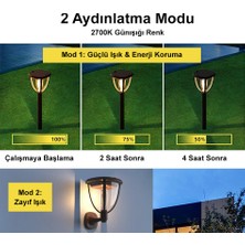 Güneş Enerjili Led Aydınlatma 2 Adet  / GT-SL21