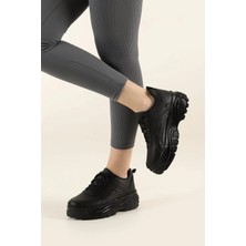 Albishoes Kadın Günlük Sneaker Yüksek Taban 6 cm Hafif Rahat Spor Ayakkabı Kadın Kalın Taban Sneaker