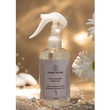 Pure Sense Beyaz Çiçekleri 2'li Oda Kokusu Seti-Çubuklu Oda Kokusu 110 ml & Oda Spreyi 250 ml