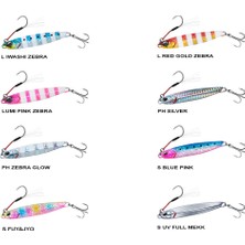Daiwa Samurai Jig R 40GR Jig  Lumı Pink Zebra