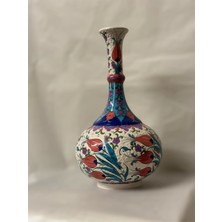 Porcelland 30  cm  Çini Desenli Vazo