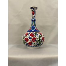30  cm  Kırmızı Çini Vazo