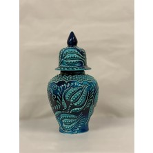 Porcelland 25  cm  Kapaklı Küp