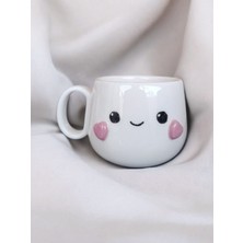 Boonlüle Kore Baby Sevimli Gülen Surat El Yapımı Seramik Mug 200 ml Fincan