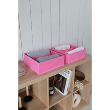 Rek Home 2'li 3 Bölmeli Çocuk Odası Dolap Çekmece Içi Çamaşır Çorap Düzenleyici Petek Akordiyon Organizer