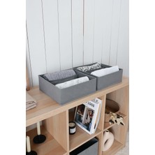 Rek Home 2'li 3 Bölmeli Çocuk Odası Dolap Çekmece Içi Çamaşır Çorap Düzenleyici Petek Akordiyon Organizer