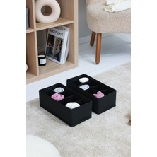 Rek Home 2'li 8 Bölmeli Çocuk Odası Dolap Çekmece Içi Çamaşır Çorap Düzenleyici Petek Akordiyon Organizer