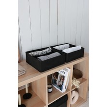 Rek Home 2'li 3 Bölmeli Çocuk Odası Dolap Çekmece Içi Çamaşır Çorap Düzenleyici Petek Akordiyon Organizer