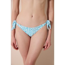 Drip Brazilian Dokulu Çok Renkli Bikini Altı