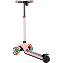 Globber One K E-Motion 4 Plus - Işıklı Elektrikli Scooter - Pastel Pembe