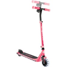 Globber One K E-Motion 6 - Işıklı Elektrikli Scooter - Mercan Pembesi