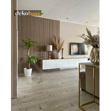 Dekobase 100X240 cm Atlantik Çam Renk Akustik Ahşap Duvar Paneli