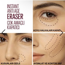 Maybellıne Newyork 01 Lıght Eraser Concealer