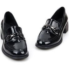 Papuçccity Fendii 02985 Kadın Günlük Loafer Ayakkabı