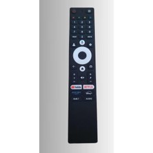 Tayfun Profilo 50PA315EG Ile Uyumlu Android Tv Kumanda Mikrofonlu