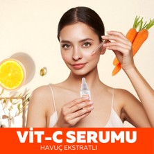 Chisa C Vitamini & Kırmızı Havuç Ekstratlı Aydınlatıcı Serum - Antioksidan Etkili, Cilt Yenileme 30 ml