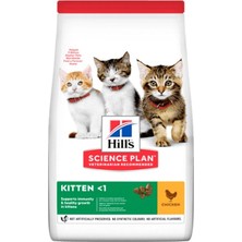 Hills Tavuklu Yavru Kedi Maması 3 kg Karışık Tatlı Besleyici İçerik ile Premium Kalite