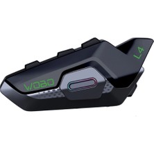 Wobo L4 4 Kişilik Motosiklet Kask Bluetooth Intercom Kulaklık Seti